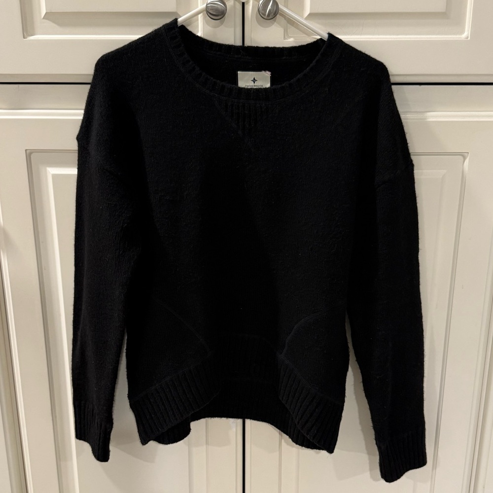 Tuckernuck Black Women's Crewneck Sweater - Classic Pullover